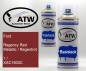 Preview: Ford, Regency Red Metallic / Regentrot, 1 / XSC1803C: 400ml Sprühdose + 400ml Klarlack - Set, von ATW Autoteile West.